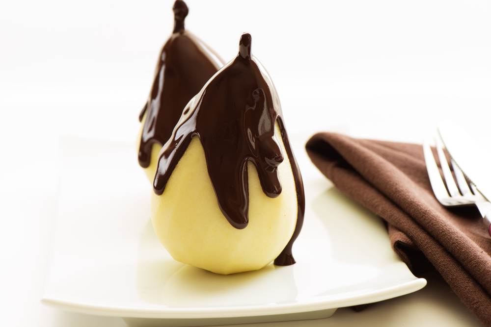 Pere al cioccolato