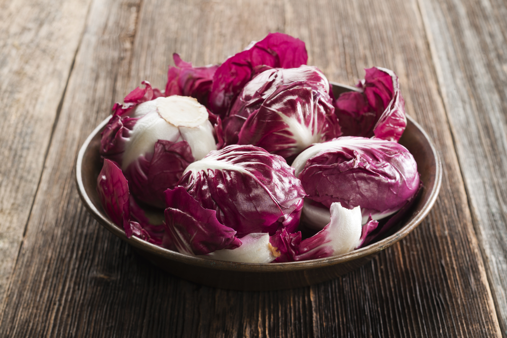 Radicchio trevigiano grigliato con pancetta