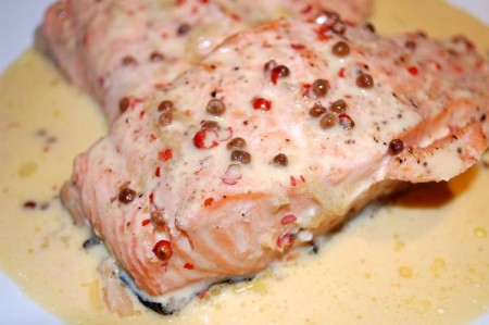 salmone pepe rosa