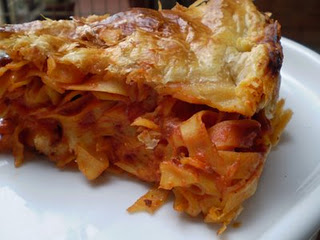tagliatelle in crosta