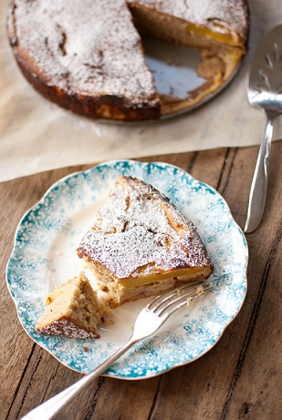 torta alle pesche.ricetta estiva