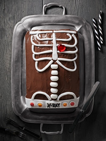 torte halloween raggi X