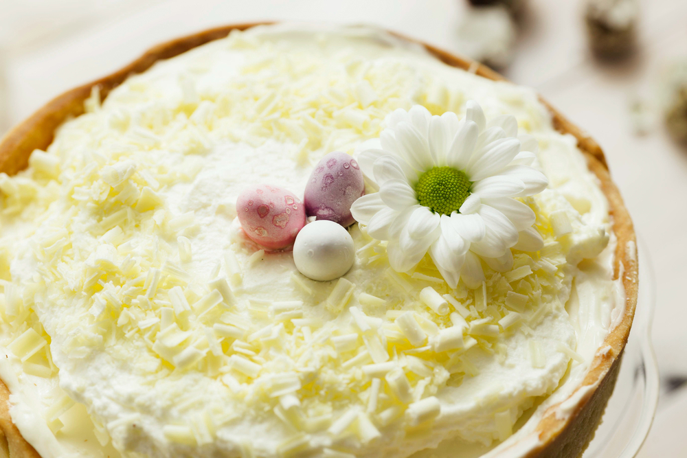 Uovo ripieno con crema pasticcera