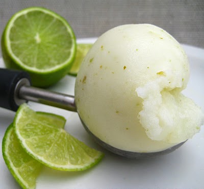 sorbetto al lime