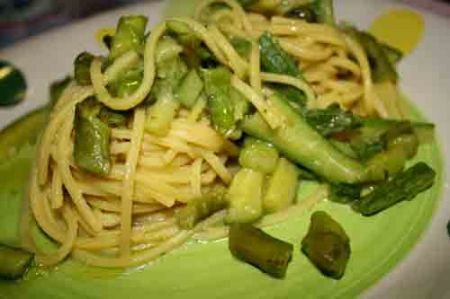 spaghetti alle verdure