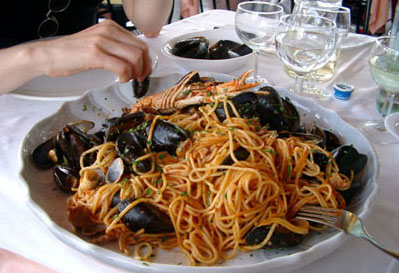 Spaghetti allo scoglio