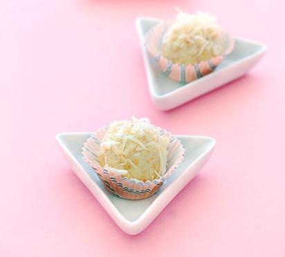 Tartufi cocco e ricotta