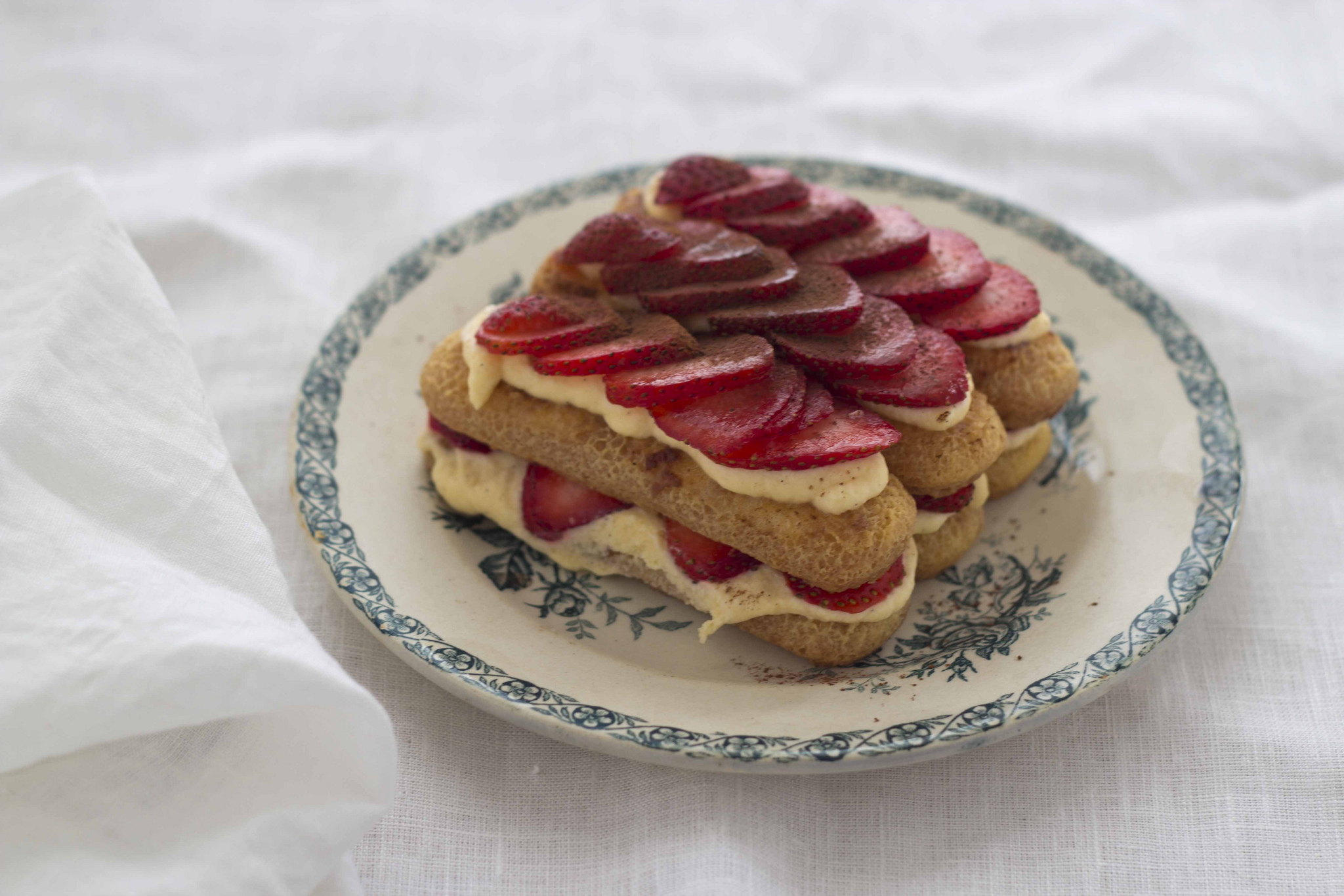 Tiramisù alle fragole