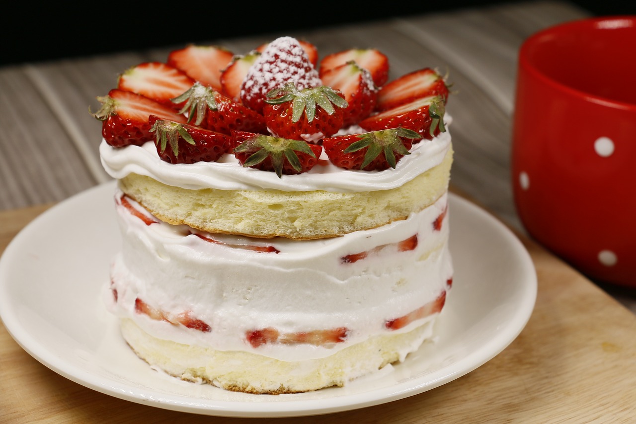 Torta alle fragole