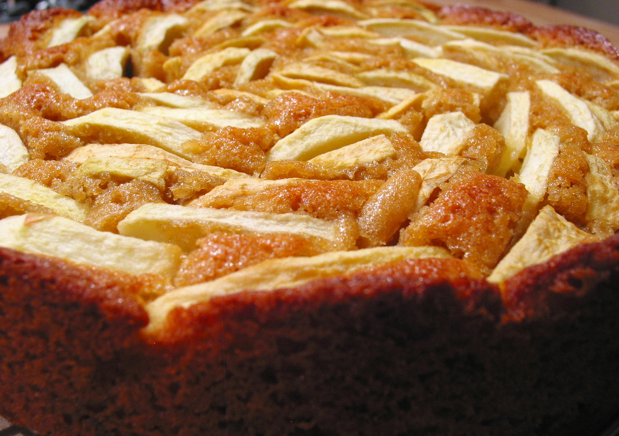 Apfel-Bachis o torta di mele in padella