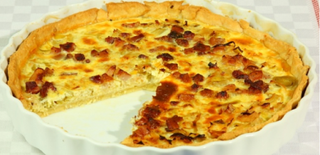 torta porri noci