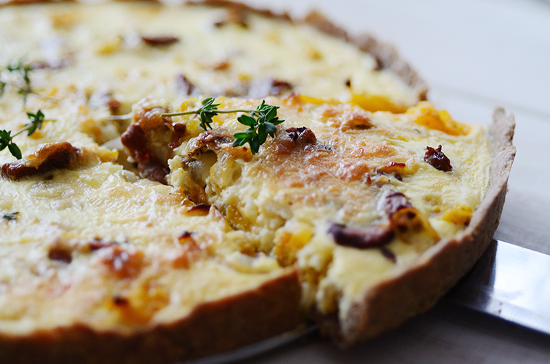 Sformato ai fiori di zucca