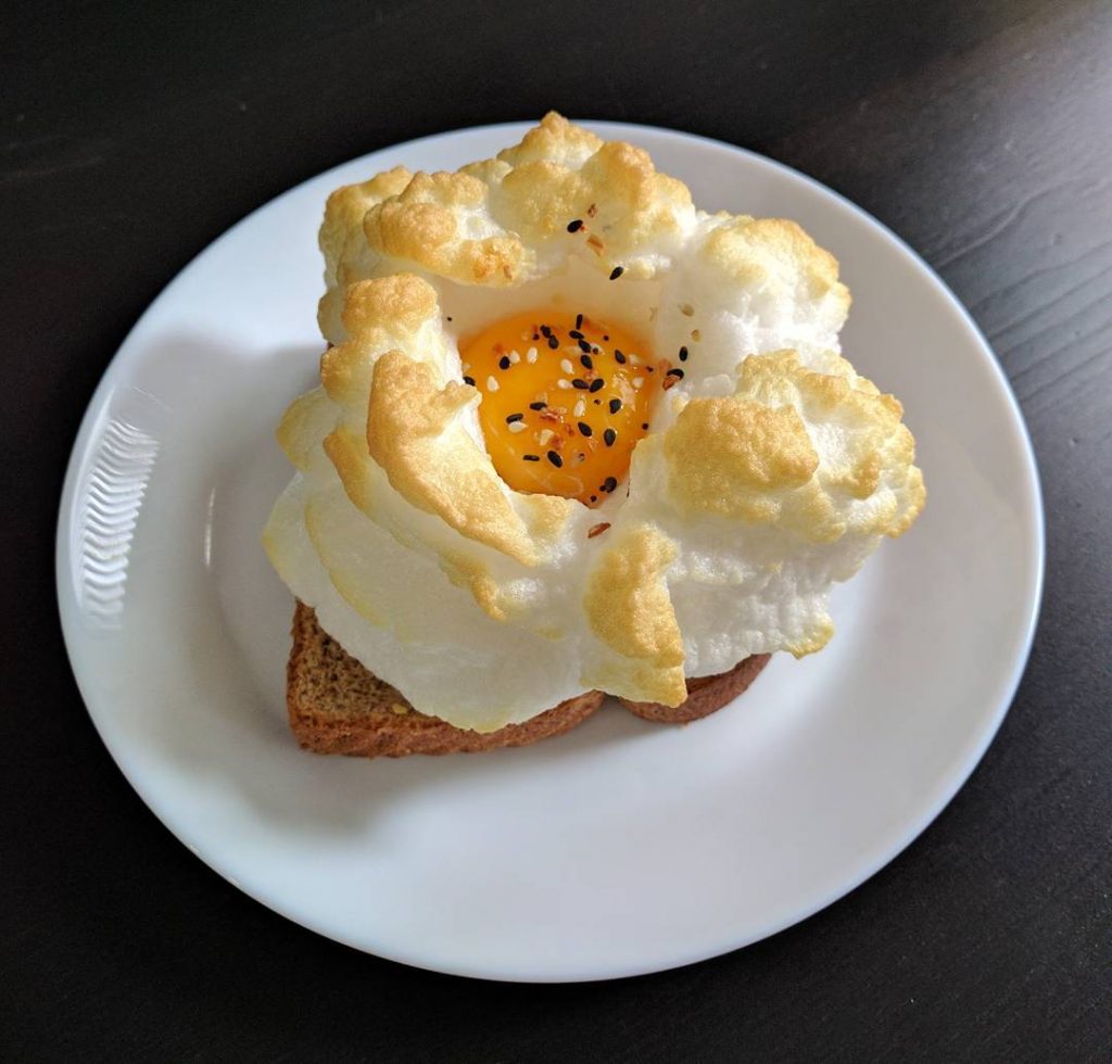 uova nuvola la ricetta