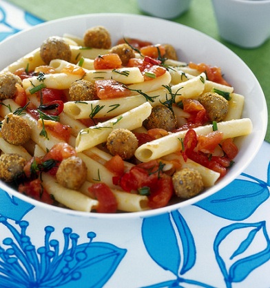 Ziti con polpettine di sarde