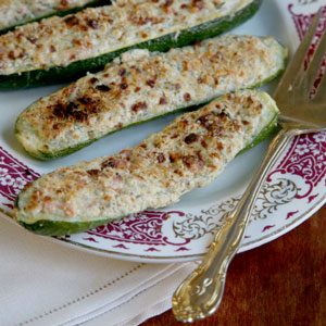zucchine ripiene alla ricotta