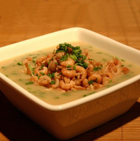 zuppa di gamberi
