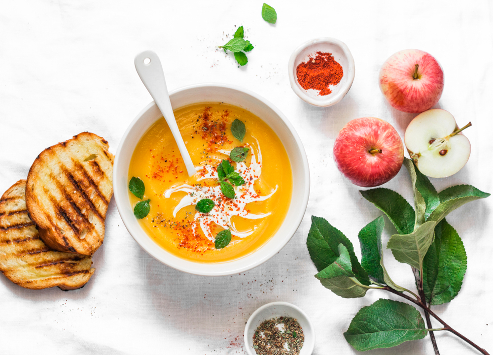 zuppa zucca mele